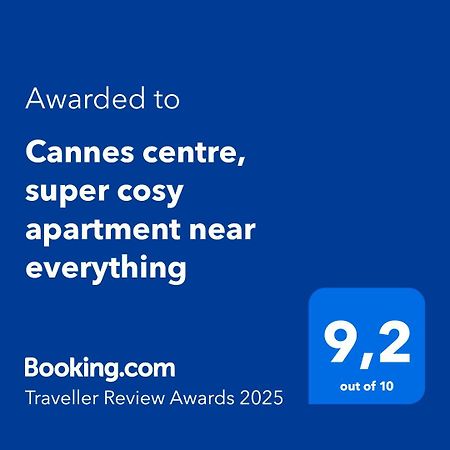 Cannes Centre, Super Cosy Apartment Near Everything Luaran gambar