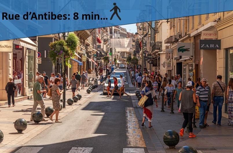 Cannes Centre, Super Cosy Apartment Near Everything Luaran gambar