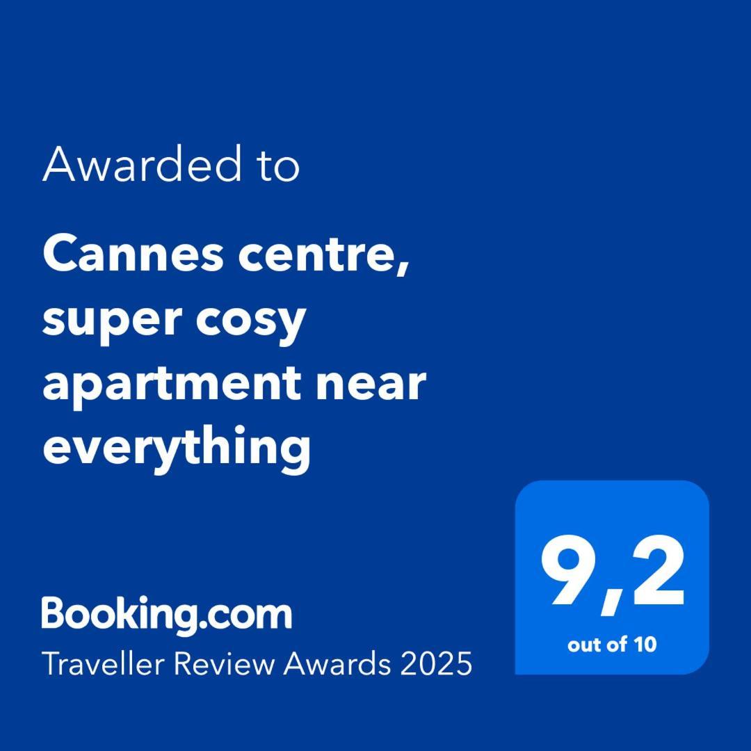 Cannes Centre, Super Cosy Apartment Near Everything Luaran gambar